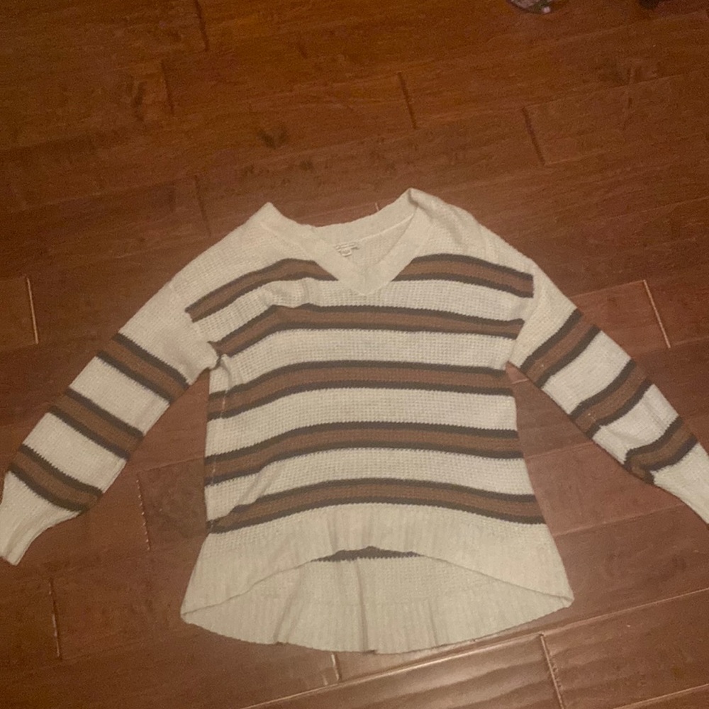 Womens extra small american eagle striped sweater